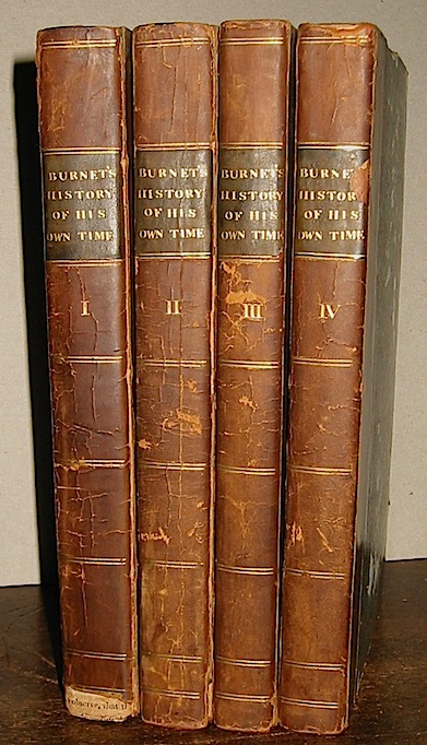 Gilbert Burnet History of his own time... 1818 London Dove